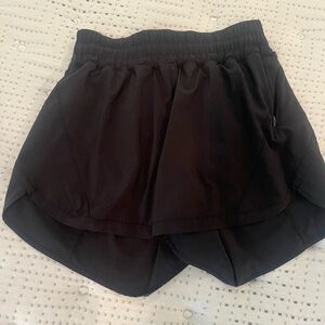 Lululemon Athletica Black Athletic Shorts